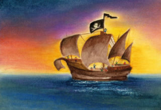 Piratenschip, Baukje Exler